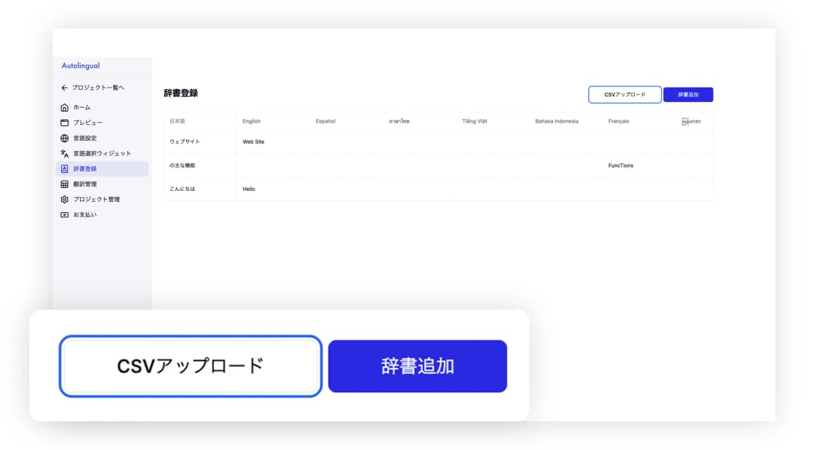 固有名詞や専門用語も対応可能